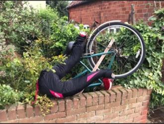 The Frightened Cyclist