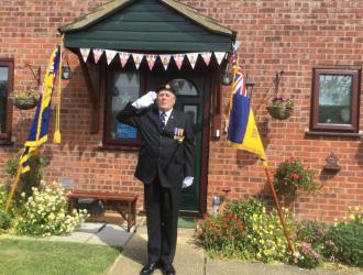 Bruce Firth-Clark in uniform