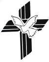 Cross with dove